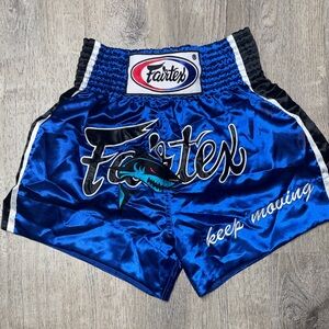 Fairtex Blue Athletic Men Shorts